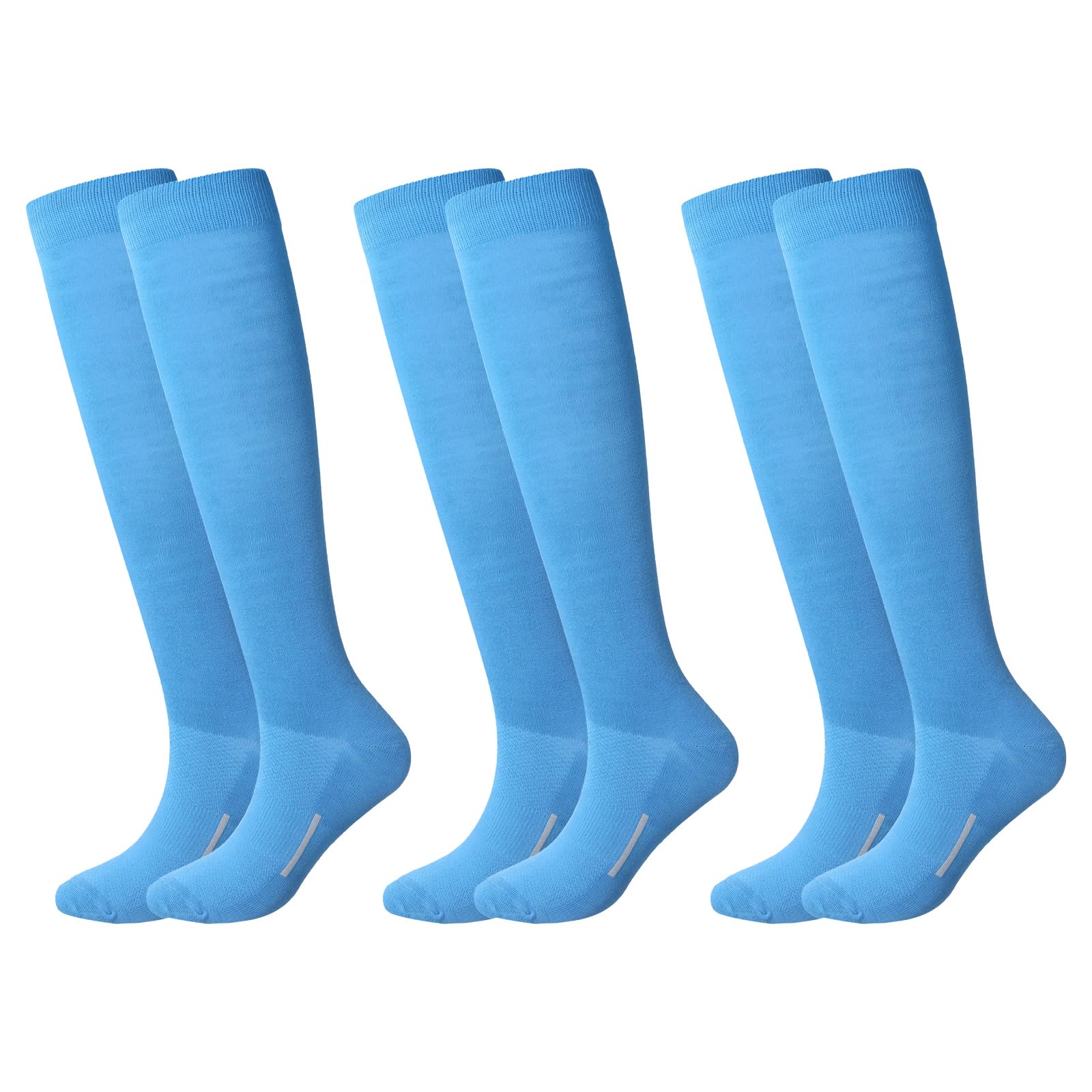 Haysandy 3 Pairs Baseball Socks Bulk Softball Youth