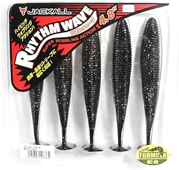 Amazon.co.jp: JACKALL(ジャッカル) ワーム リズムウェーブ 4.8インチ