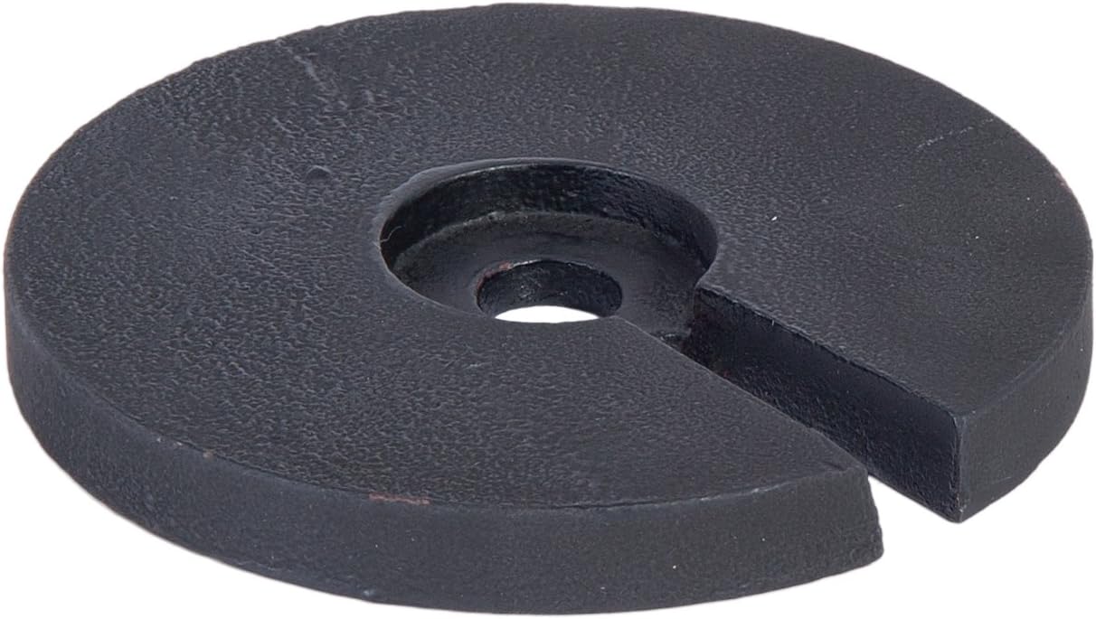 B&P Lamp® 5 1/8 Inch Cast Iron Loader Table Lamp Counterweight for Lamp Base