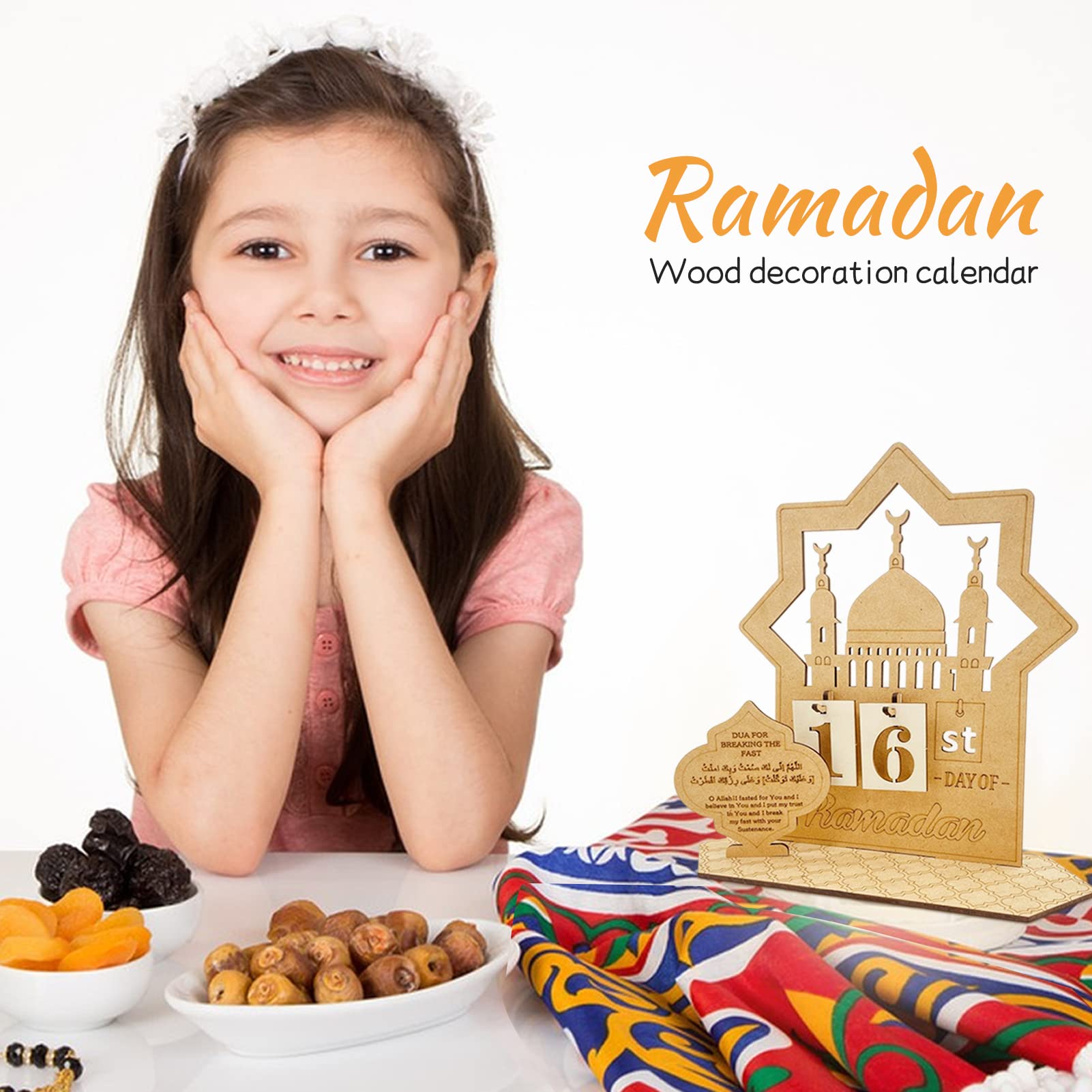 Papierdrachen Ramadankalender zum Aufhängen - mit idealen Papiertüten