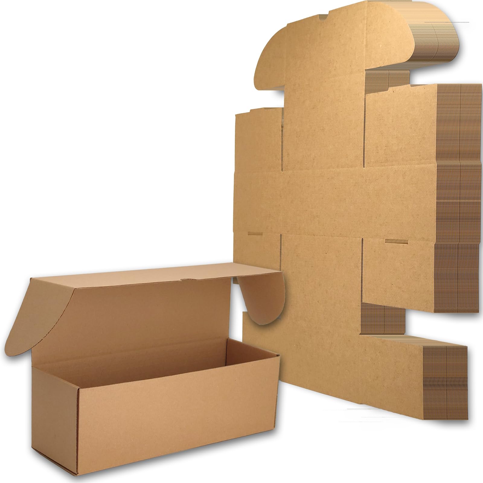 Cenoid Medium Postal Boxes, 30x10x10cm Brown Postage Parcel Shipping Cardboard Boxes for Posting Shipping Delivery Packaging boxes for Small Business (Pack of 25) — image 1