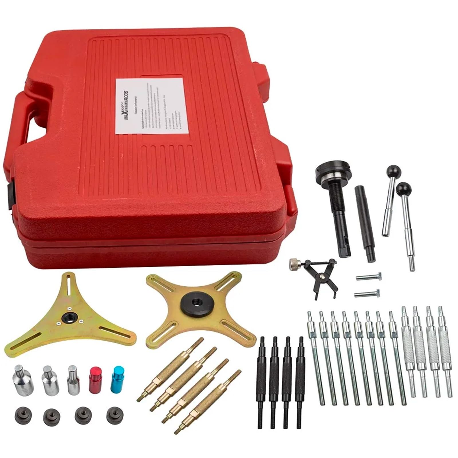 Strumento centraggio Compatibile Con Fiat Per Ulysse Per Croma Per Ducato Strumento Calibrazione Frizione Auto 38 Pezzi Kit Allineamento Trasmissione Con Cuscinetto Mano