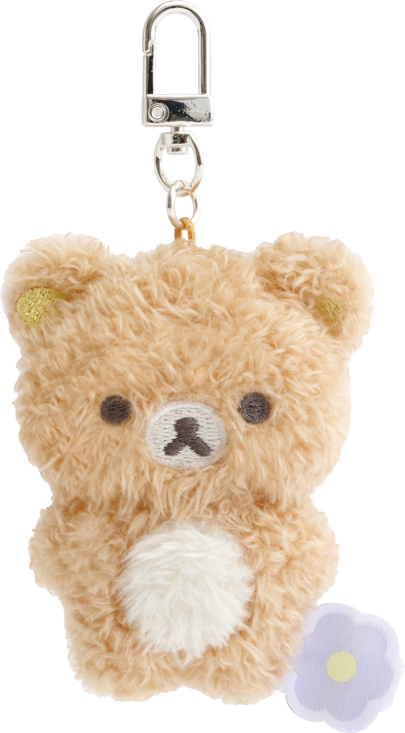 San-X Rilakkuma Hanging Plush Basic Flower Series Bear Japan New