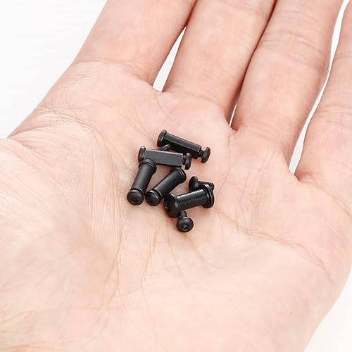 Miniatura 2 de Kits completos de tornillo y pivote para Spyderco Delica C11, tornillos de acero inoxidable hechos a medida que incluyen tornillo y ensamblaje de