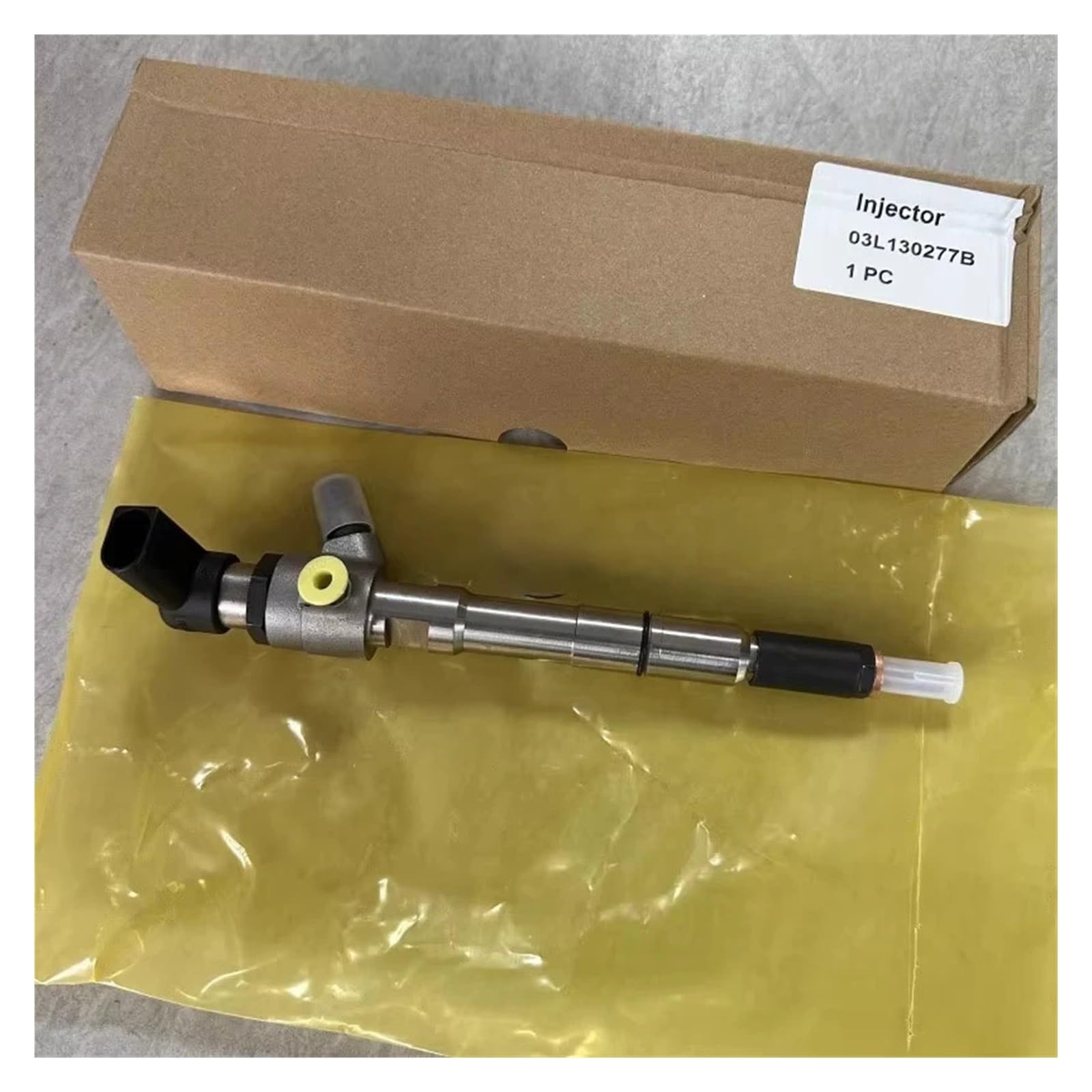 Inyector de combustible diésel 03L130277B Compatible con Audi Compatible con Skoda 1.6 TDI Compatible con GOLF Compatible con PASSAT y POLO(03L130277B)