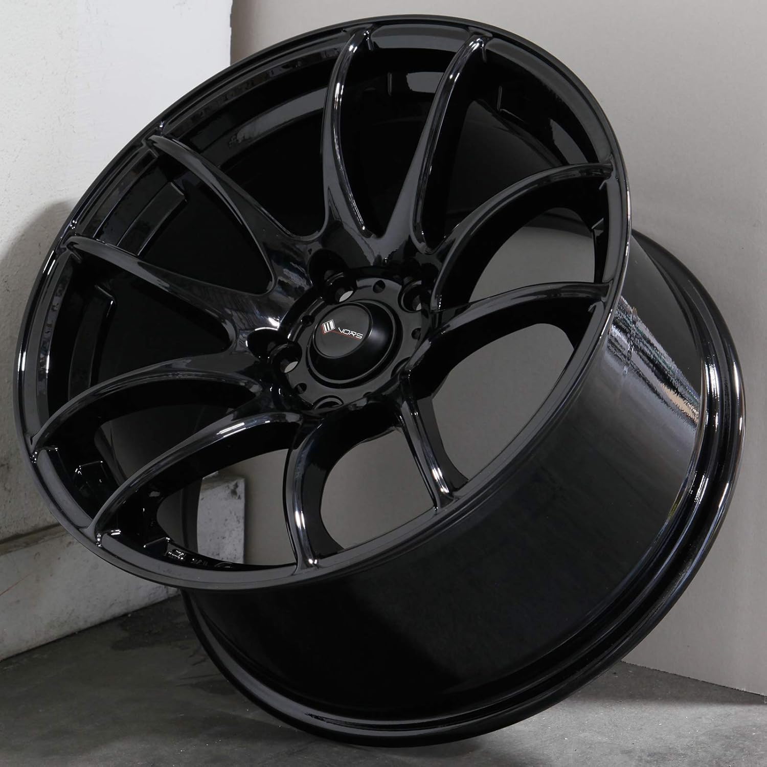 18x9.5 Vors TR4 5x100 35 Black Wheel Rim 73.1