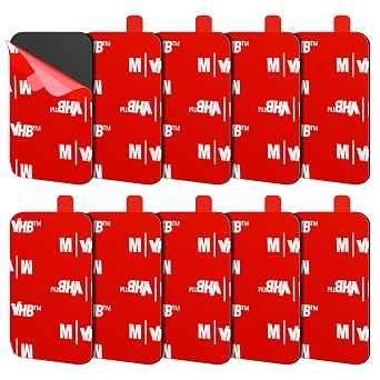 Doppelseitiges Klebepads Extra Stark 10St Doppelseitiges Klebeband Klebepads Doppelseitig Montageband Wasser & Temperaturbest ndig f r Autos H usern und B ros Action-Kameras 44 * 34mm