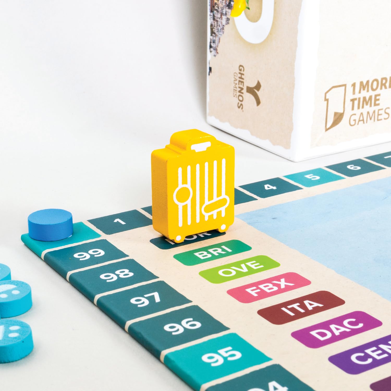 Abroad: Diario di viaggio - Ghenos Games - Gioco da Tavolo - Ed. Italiana