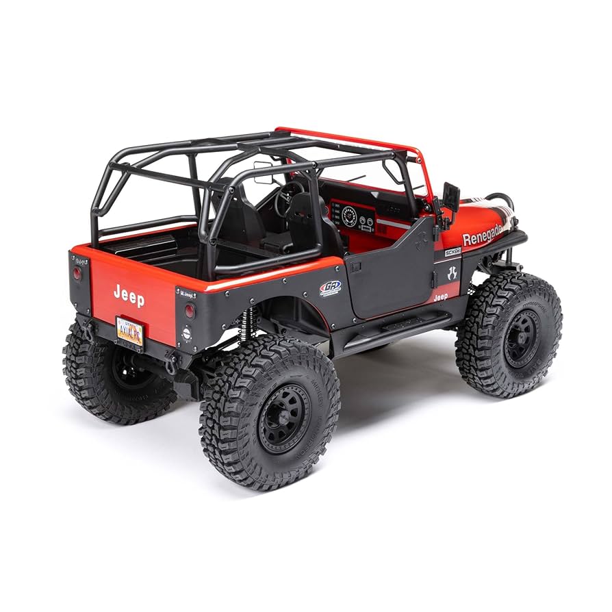 アキシャルscx10 Amazon.com: Axial RC Truck 1/10 SCX10 III Jeep CJ-7 4WD