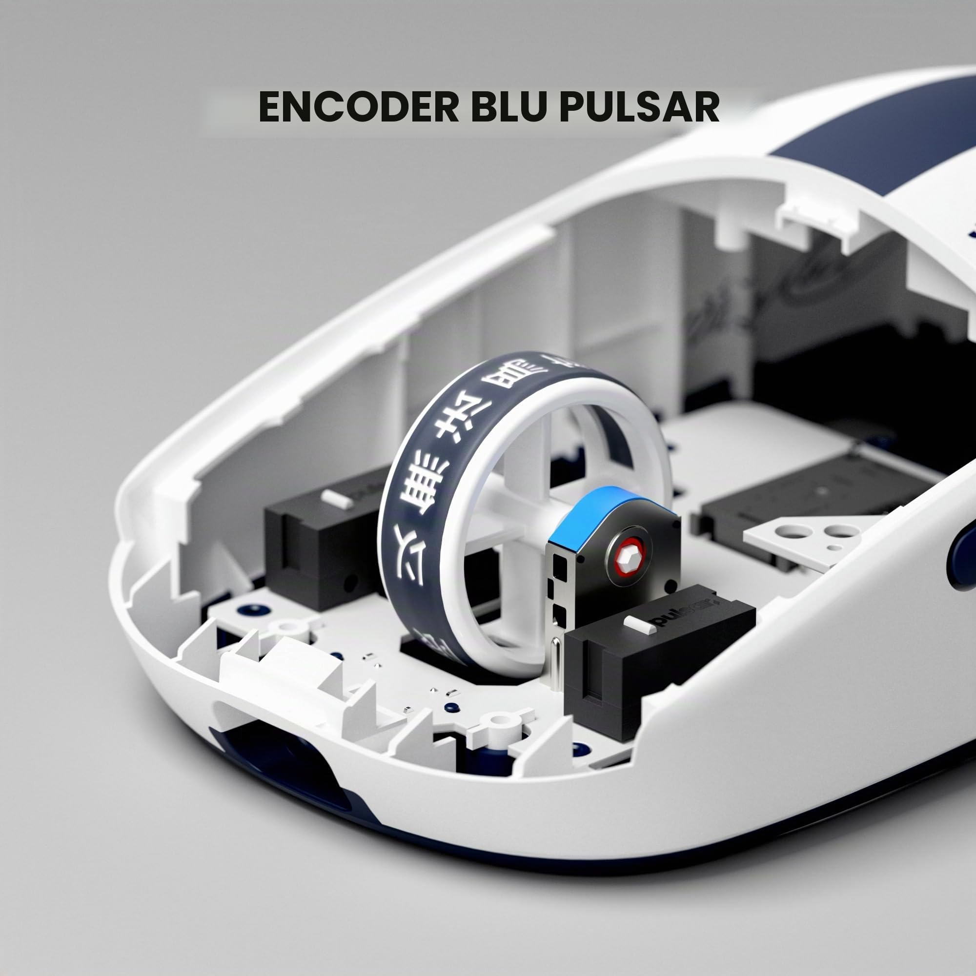Pulsar Gaming Gears X2 CrazyLight Mouse Gaming wireless, Media, Bruce Lee | Ultraleggero 1.38 oz (39g), Simmetrico, Lati piatti, Gobba posteriore media, Presa Fingertip/Claw, XS-1, 32K DPI, 8K