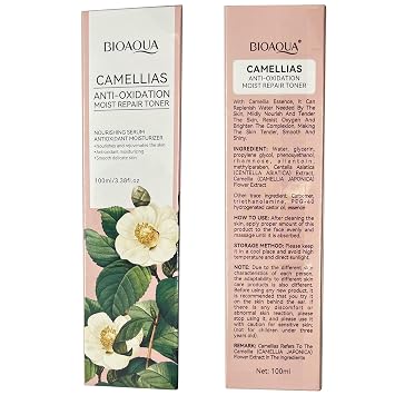 BIOAQUA Camellia Anti-Oxidation Repair Toner Serum Nourishing 100ml