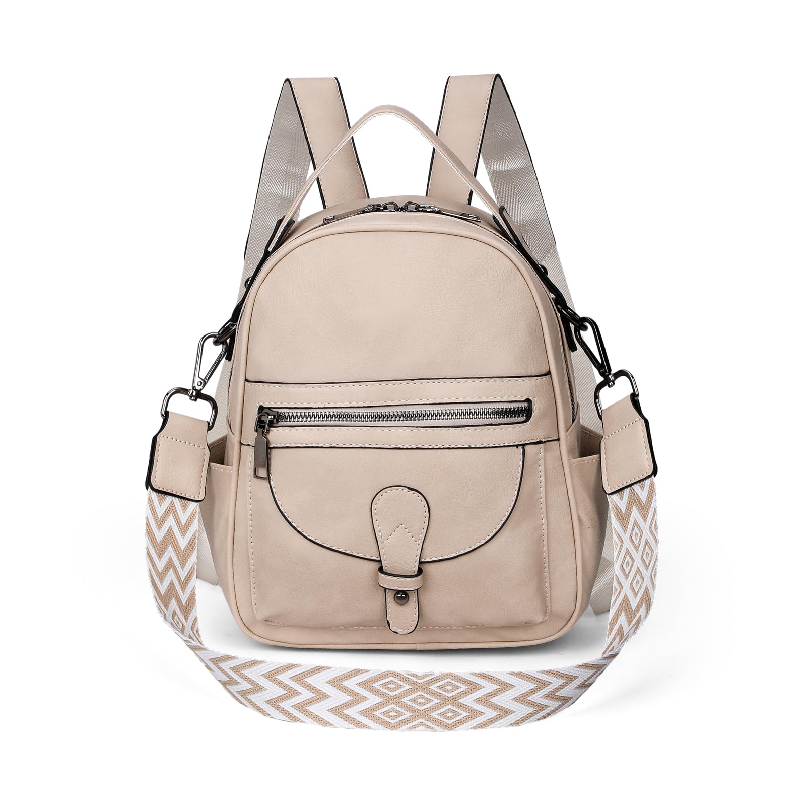 Sivim Mini Backpack Purse for Women Designer PU Leather Cute Small Backpacks, Lightweight Ladies Daily Backpack