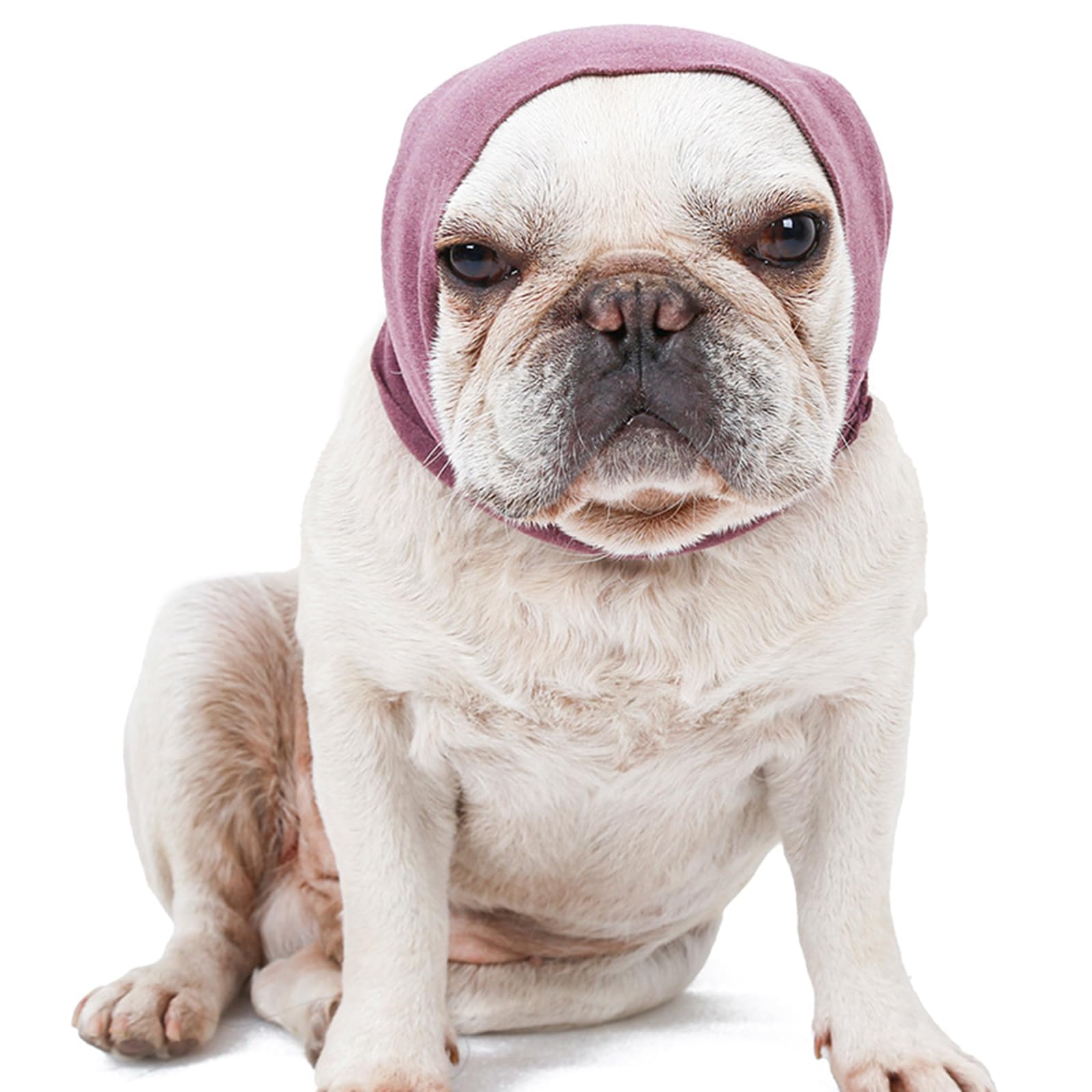 Snood Per Cani Antirumore Grigio Taglia L - Paraorecchie Scaldacollo Per Ansia E Freddo - Foto 3