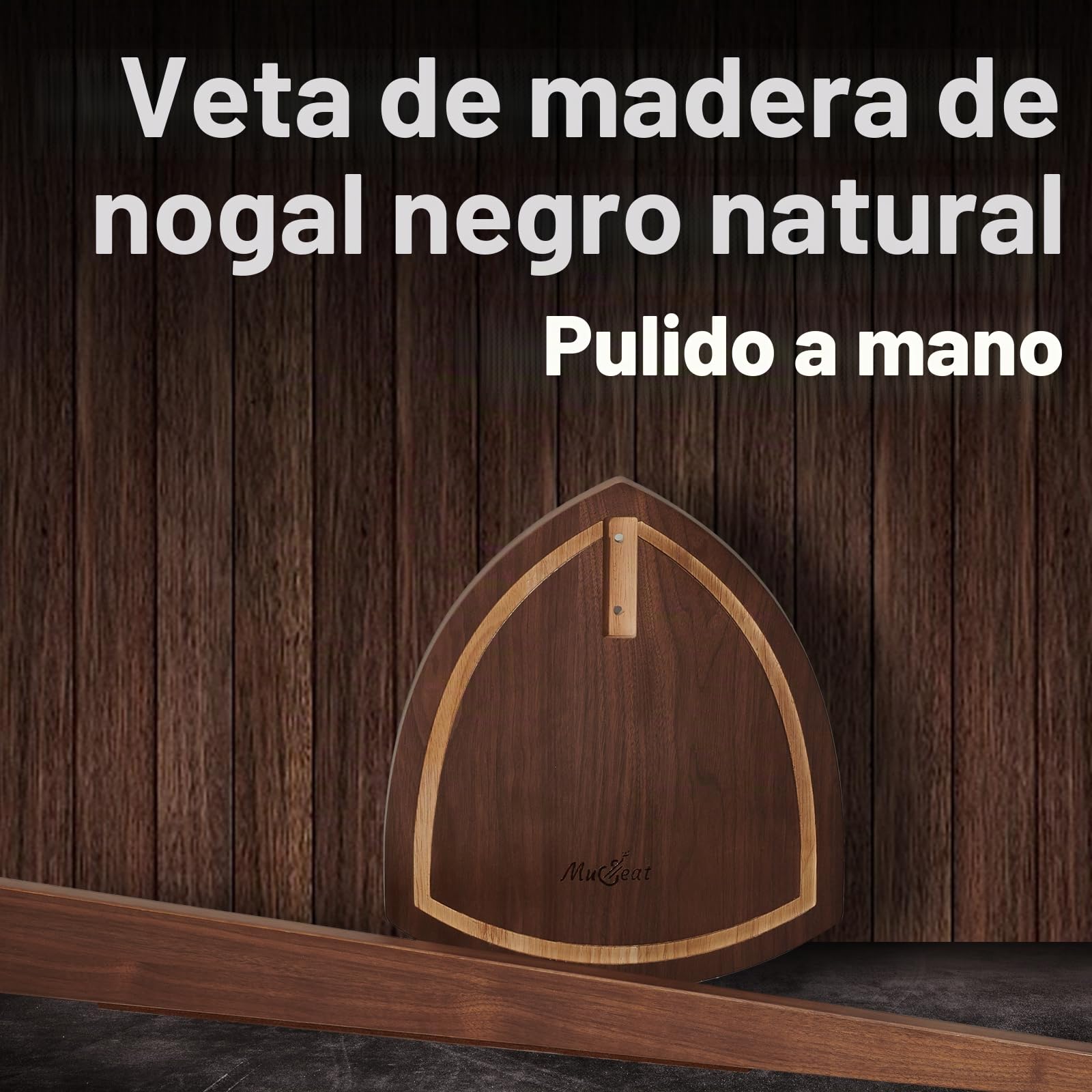 Soporte para Guitarra, Soporte Guitarra Suelo para Guitarra Acústica, Eléctrica, Bajo y Banjo, Elegante Expositor Colgante de Nogal Negro para el Hogar y la Decoración
