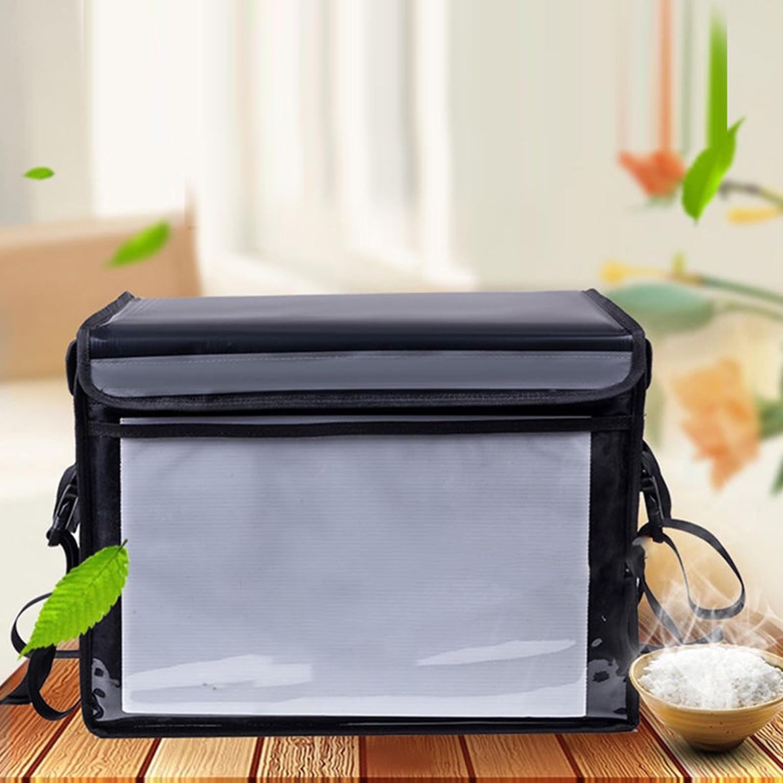 Grande borsa termica, borsa termica isolante, ad alta capacità, riutilizzabile, ideale per campeggio, spesa, spiaggia, pesca, scuola, picnic, viaggi all'aperto