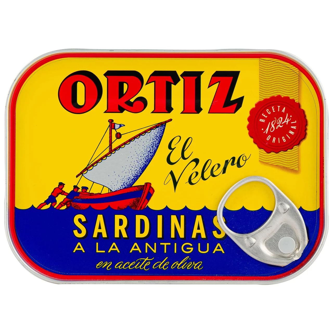 ORTIZ Sardinen in Olivenöl nach alter Art 100 g. 9er-Pack