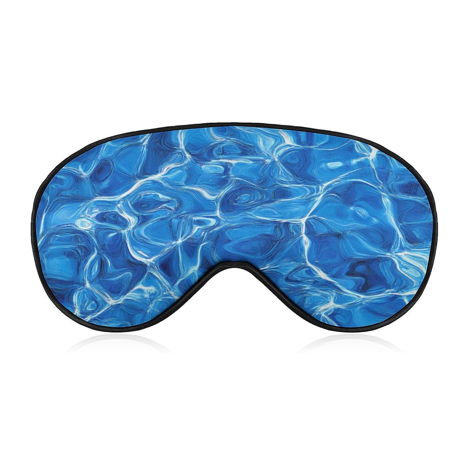 Swimming Pool Water Sleep Mask Eye Shade Cover Adjustable Strap for Travel Lunch Break Women Men