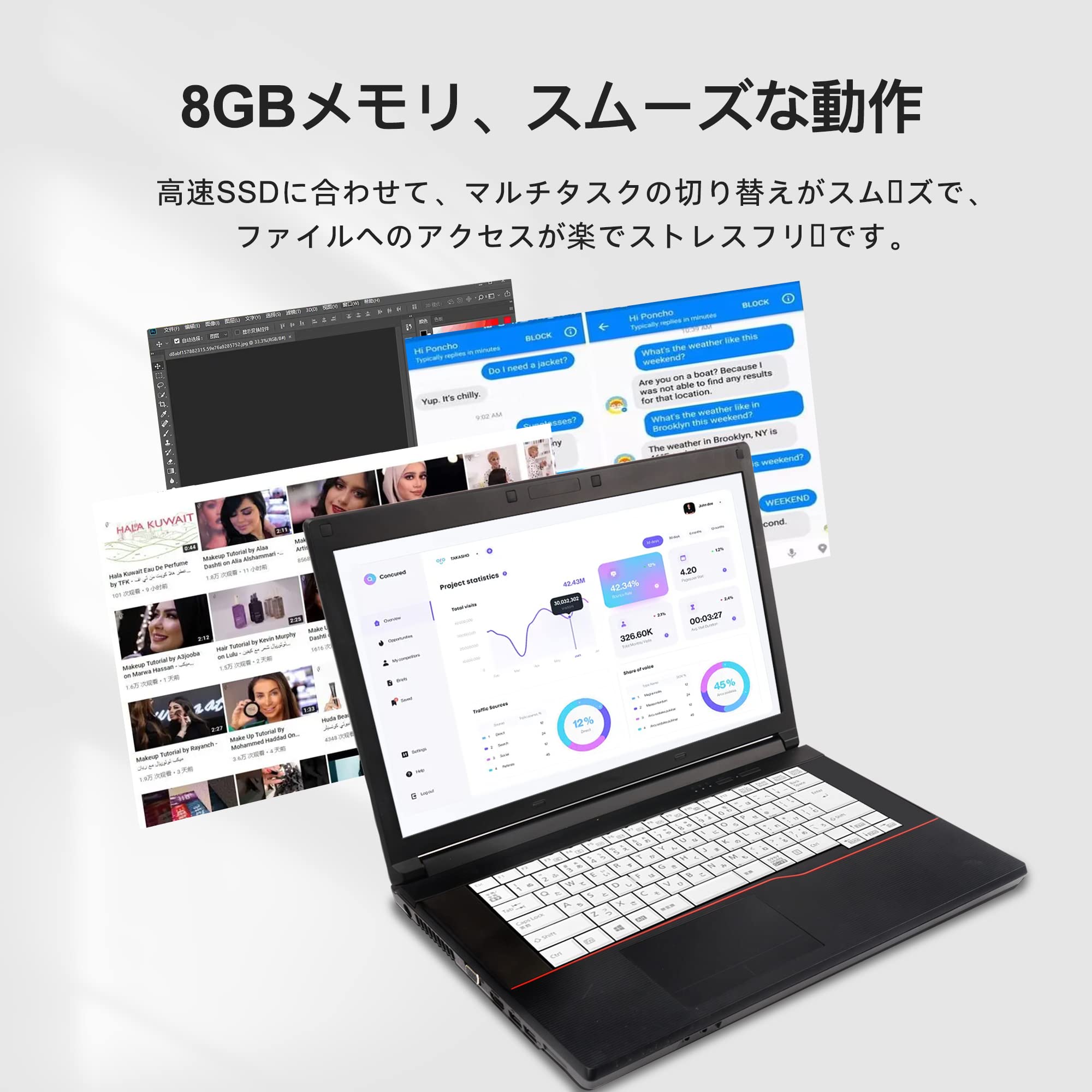 Amazon.co.jp: 【整備済み品】 パソコン ノート office付き ノート