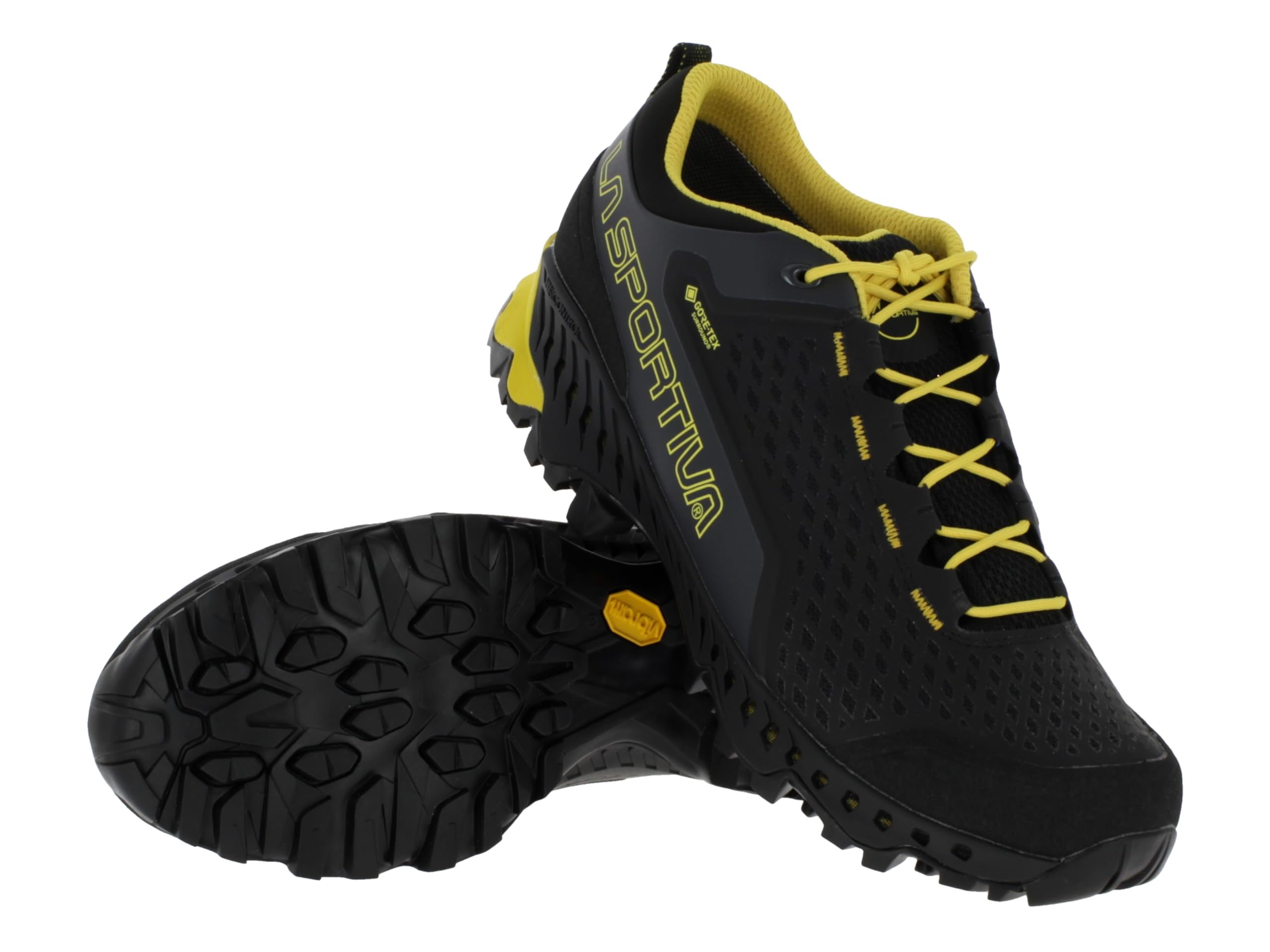 LA SPORTIVA Spire GTX wasserdichte und stabile Herren Wanderhalbschuhe mit griffiger Vibramsohle
