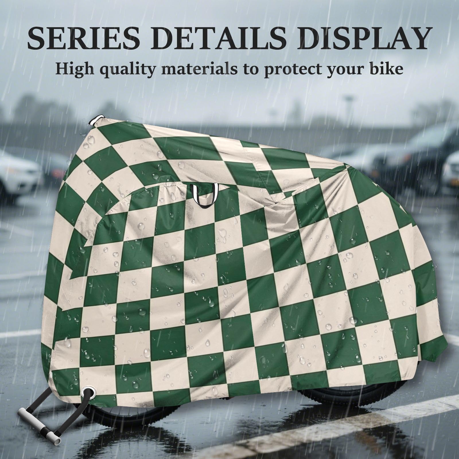 Housse de vélo en polyester imperméable, isolation thermique