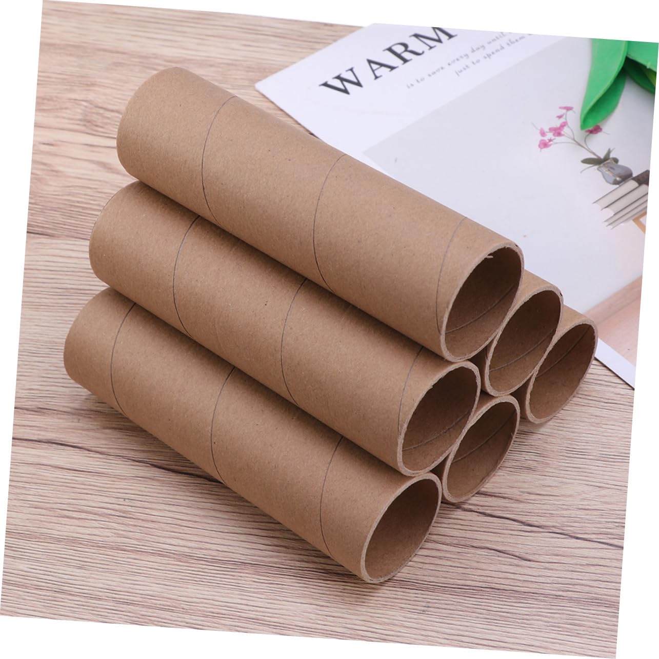 STOBOK Lot de 30 Tubes en Carton Kraft pour Affiches, Protection Résistante Paroi de 2mm