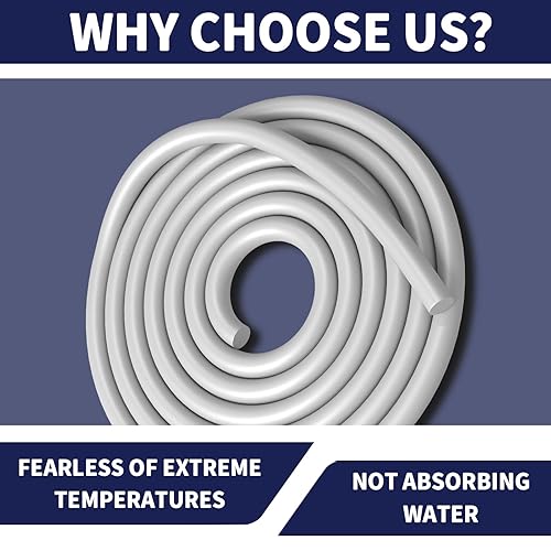 Miniatura 4 de Varilla de respaldo de 1 pulgada, protector de calafateo para huecos y relleno de concreto de juntas, relleno de junta de varilla de respaldo de