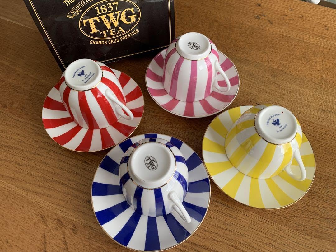 Amazon.co.jp: TWG ロモノーソフインペリアルポーセリン カップ 