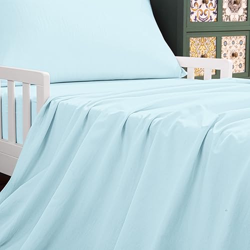 Vista 335 de NTBAY Juego de ropa de cama para niños pequeños, juego de ropa de cama suave y transpirable de 4 piezas para niños y niñas, incluye edredón
