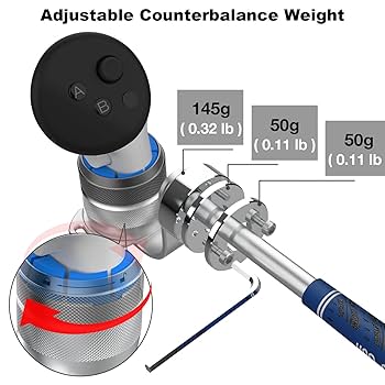 Amazon.com: YEZRO Golf Club Attachment for Meta Quest 3S/3