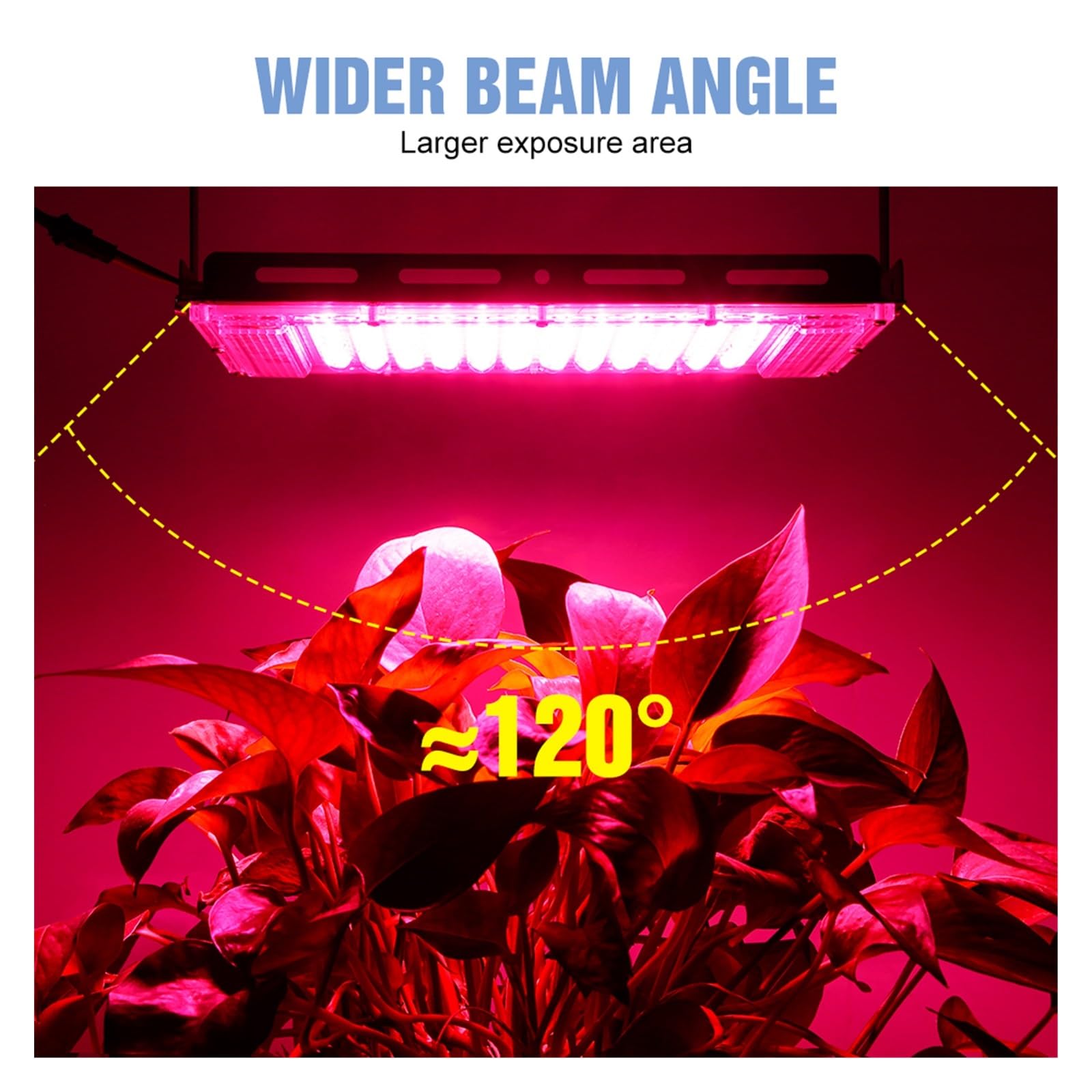 Luce per Piante, Spettro completo LED Phytolamp Piante da interno Coltiva le luci Piantine di fiori Tende serra Idroponica Coltivazione a Luce crescita(25W-210CM TRIPOD_1)