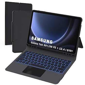 キーボード Galaxy Tab S9+ S9FE+ S10+ Keyboard Slim Amazon.com: for Samsung Galaxy Tab S9 FE+/ S9+ /S10+ 12.4 inch