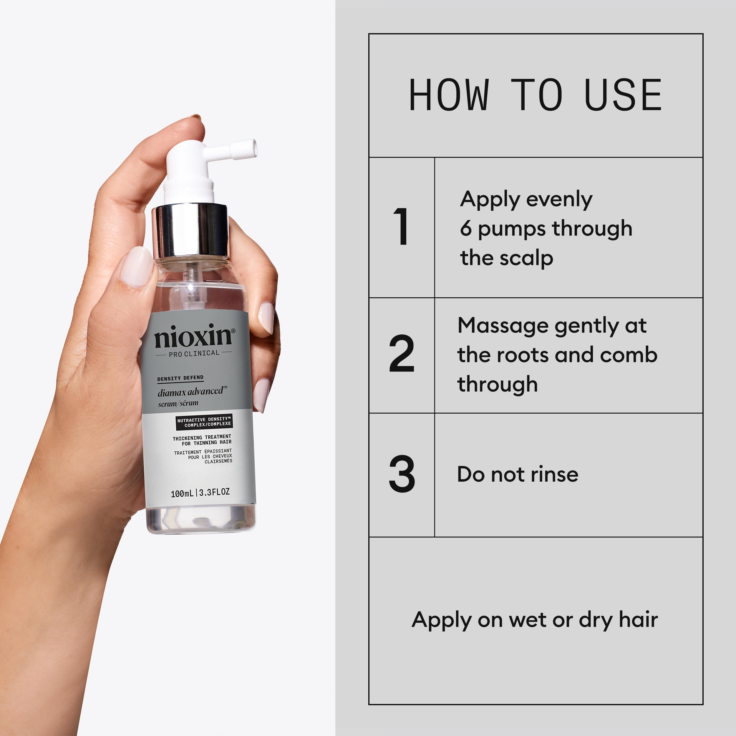 Nioxin Hair Night Density Rescue Serum Density Defend Diamax Advanced product thumbnail 7