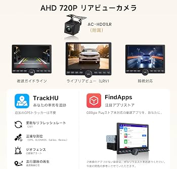 Amazon.co.jp: ATOTOZONE A5L 10.1インチディスプレイオーディオ2DIN