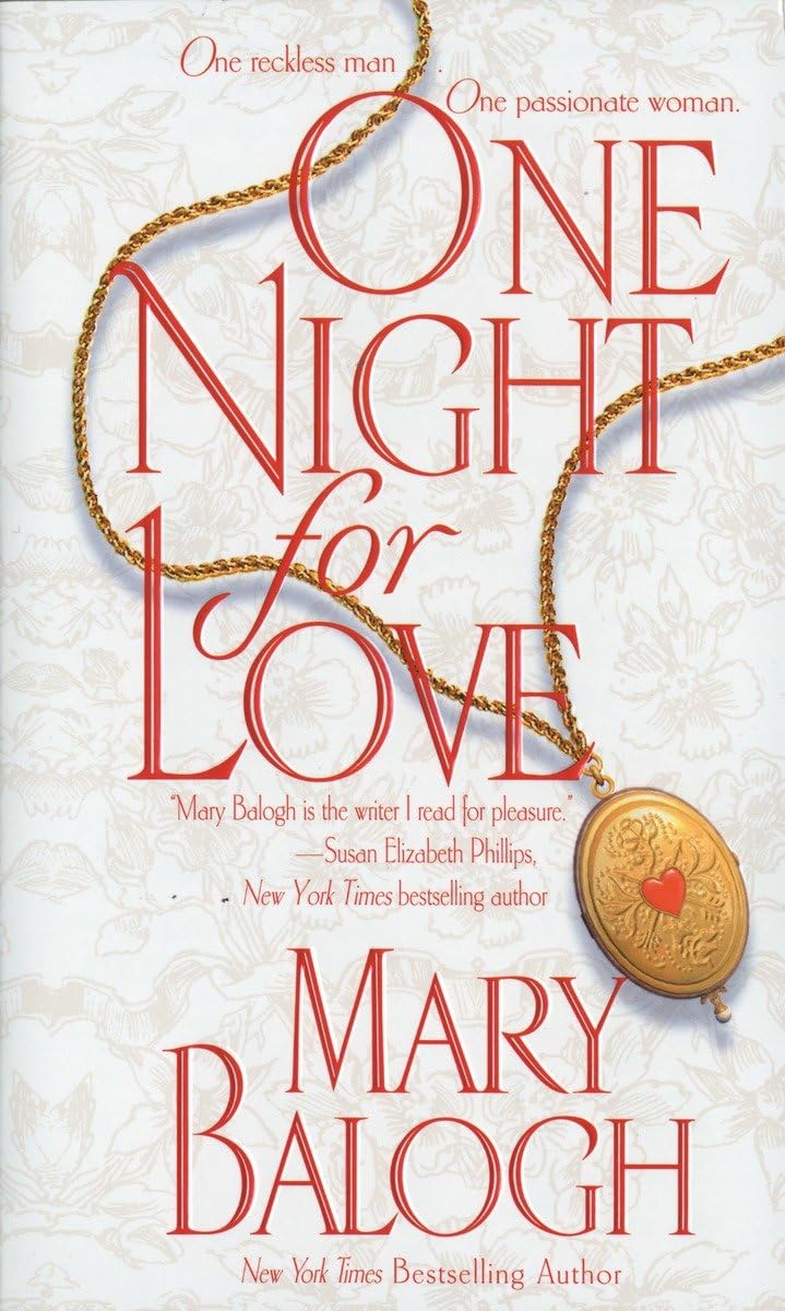 Mary Balogh + Novel + One Night for Love: A Novel (Bedwyn Saga)