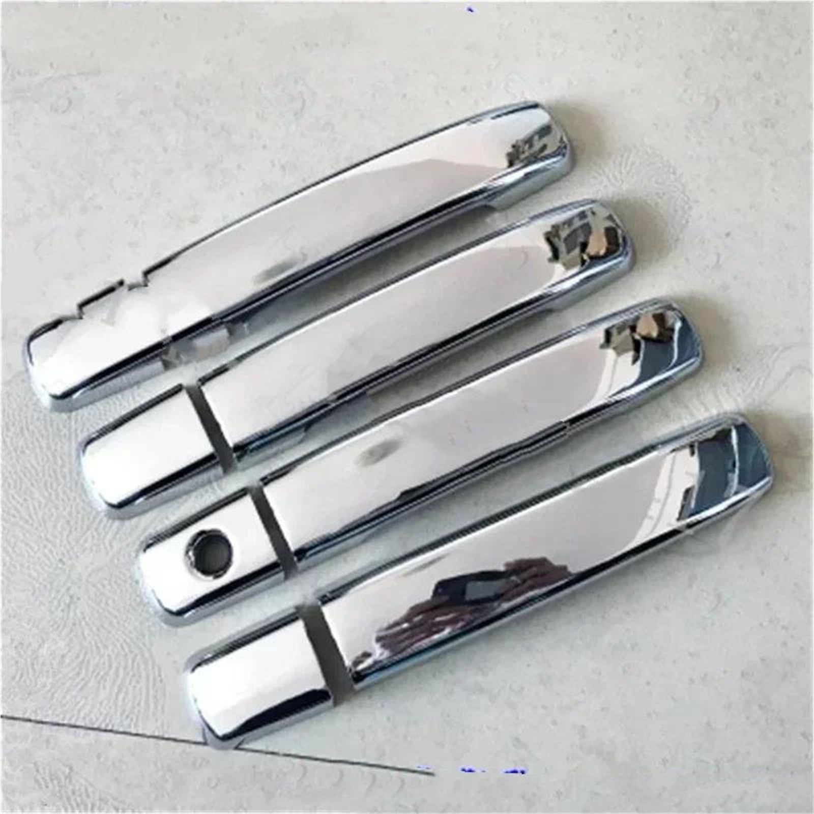 YSDSLS Sleek Door Handle Chrome Door Handle Protective Covering Cover Trim Car Accessories for Nissan for Qashqai J10 2007 2008~2015