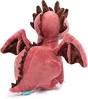 Vista 5 de Bellzi Dragón de fuego – Lindo juguete de peluche de 11.5 pulgadas – Adorable juguete de dragón suave y regalos – Regalo perfecto para niños, bebés