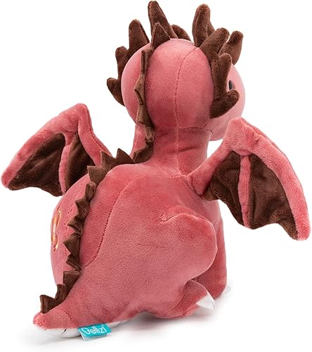 Miniatura 5 de Bellzi Dragón de fuego – Lindo juguete de peluche de 11.5 pulgadas – Adorable juguete de dragón suave y regalos – Regalo perfecto para niños, bebés