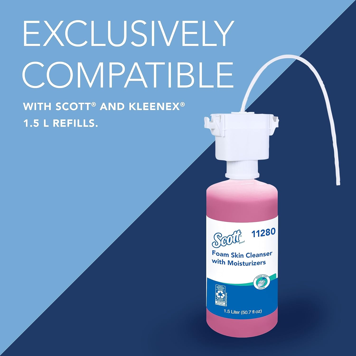 Compatible Scott and Kleenex 1.5L soap refills