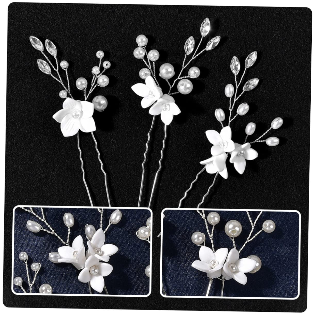 minkissy 15pezzi Forcine Per Forma Di u Con Eleganti Accessori Per Matrimonio e Cerimonie Decorazioni Per Sposa e Damigelle