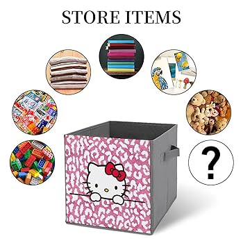 キティ 収納 Amazon.co.jp: 収納ケース ハローキティピンクのヒョウ柄 収納