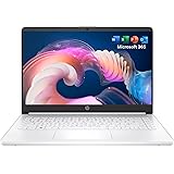 HP Ultrabook 14 Laptop with Free Microsoft 365 • 16GB RAM • Intel 4-Core CPU • 1.1TB Storage (64GB OnBoard w/ 64GB External + 1TB OneDrive) • Windows 11 w/o Earphones (White)