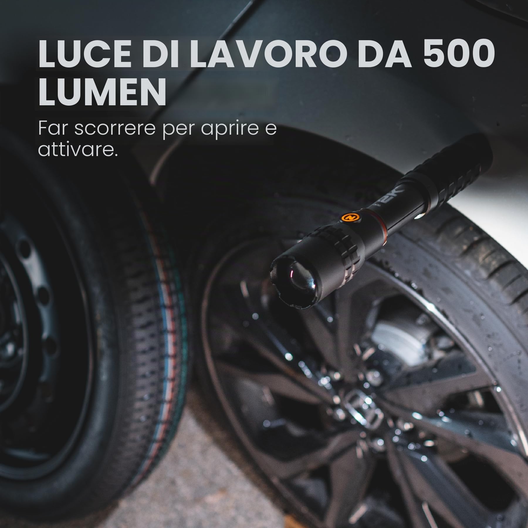 NEBO Punta Rotativa Professionale ad Alte Prestazioni universale per professionisti del settore metallurgico per finiture superficiali impeccabili Gambo Rinforzato da 6mm