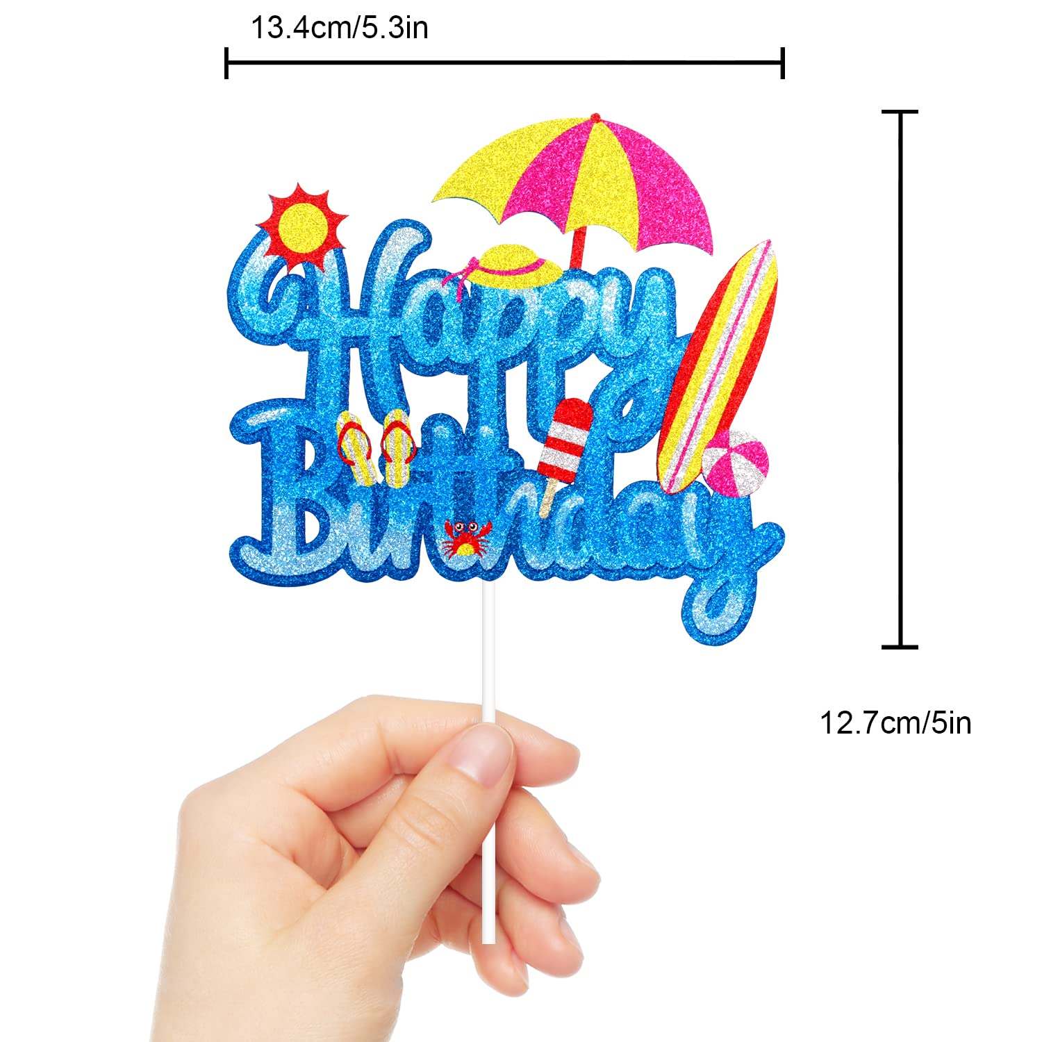 Joyclub - Décoration De Fête Tropicale Hawaïenne Avec Jupe De Table En Herbe Luau Hawaienne 27 M Feuilles De Palmier Et Fleurs Dhibiscus Dore