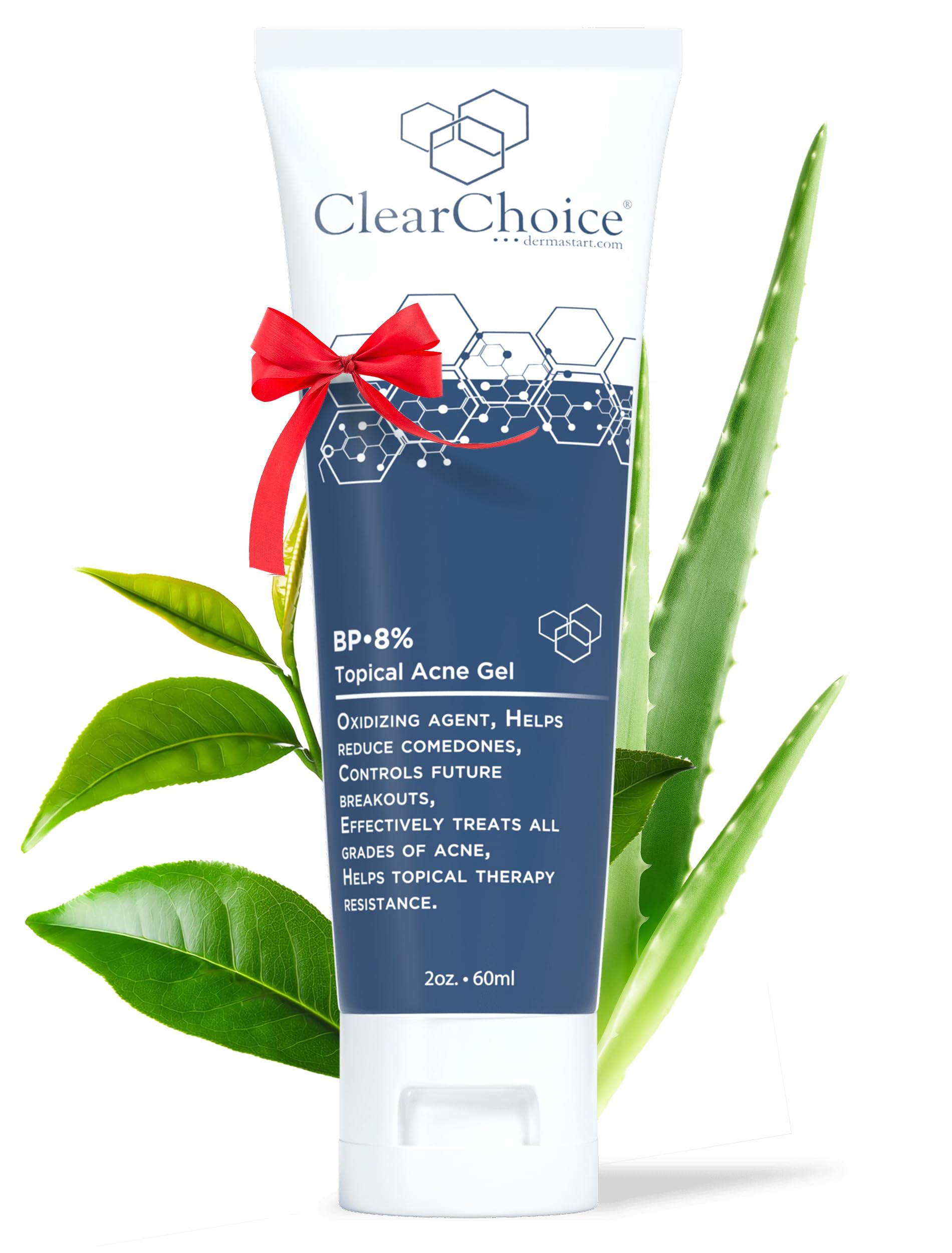 ClearChoice BP 8% Clarifying Liquid | 8% Benzoyl Peroxide Skin Refiner | Smooth, Clear-Looking Complexion | Fresh & Balanced Feel