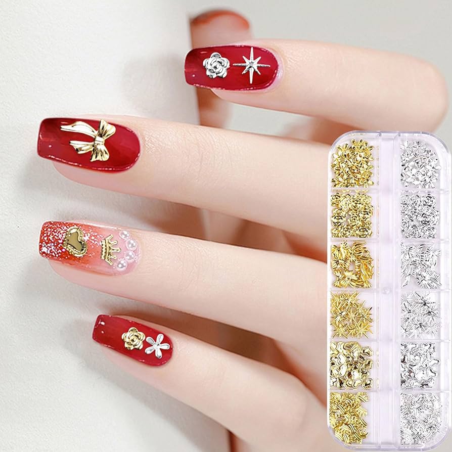 Amazon.co.jp: ネイルパーツ スタッズ 3D 立体 可愛い おしゃれ リボン