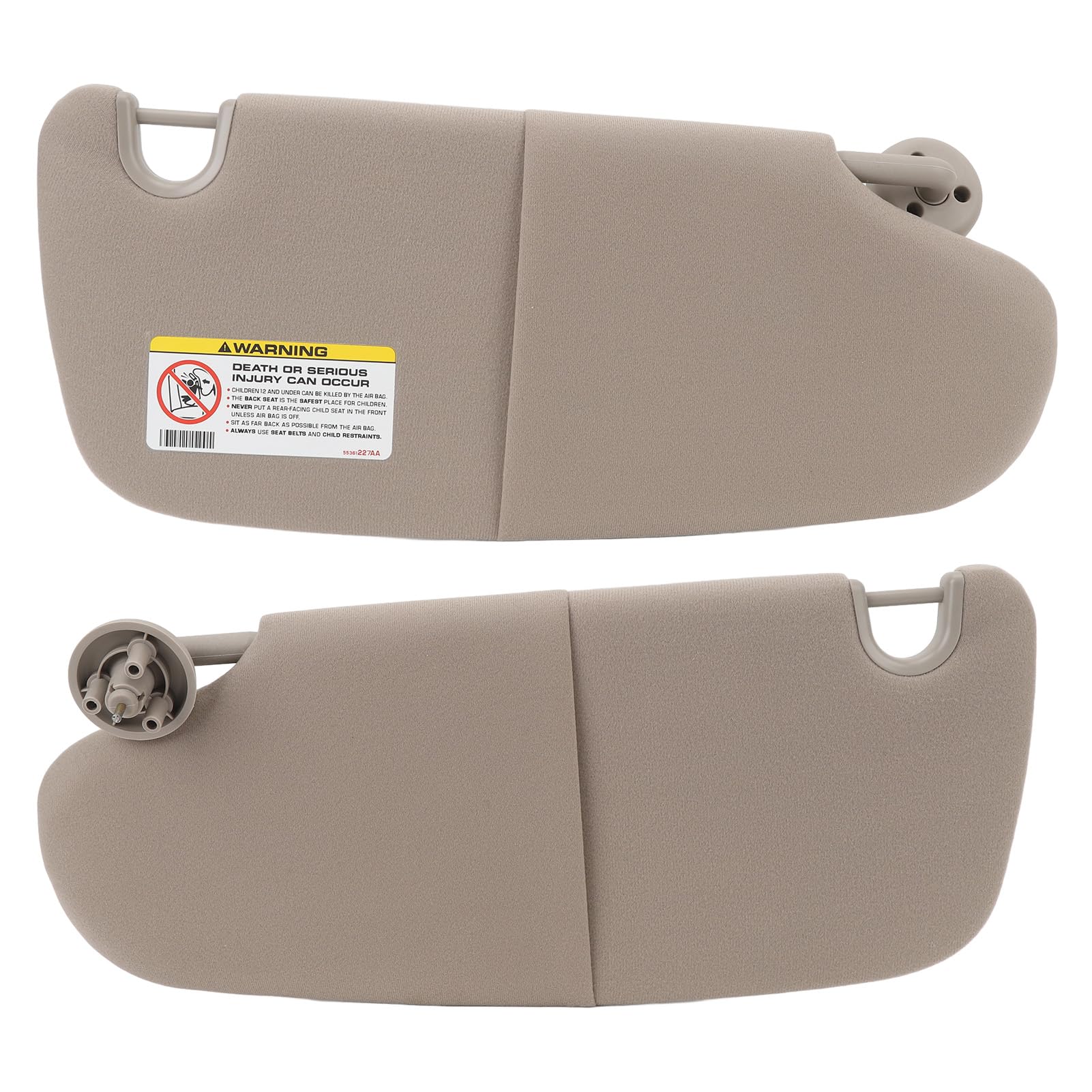 Visiera parasole grigia, look elegante, protezione di sicurezza migliorata per 1500 2500 3500 dal 2002 al 2009