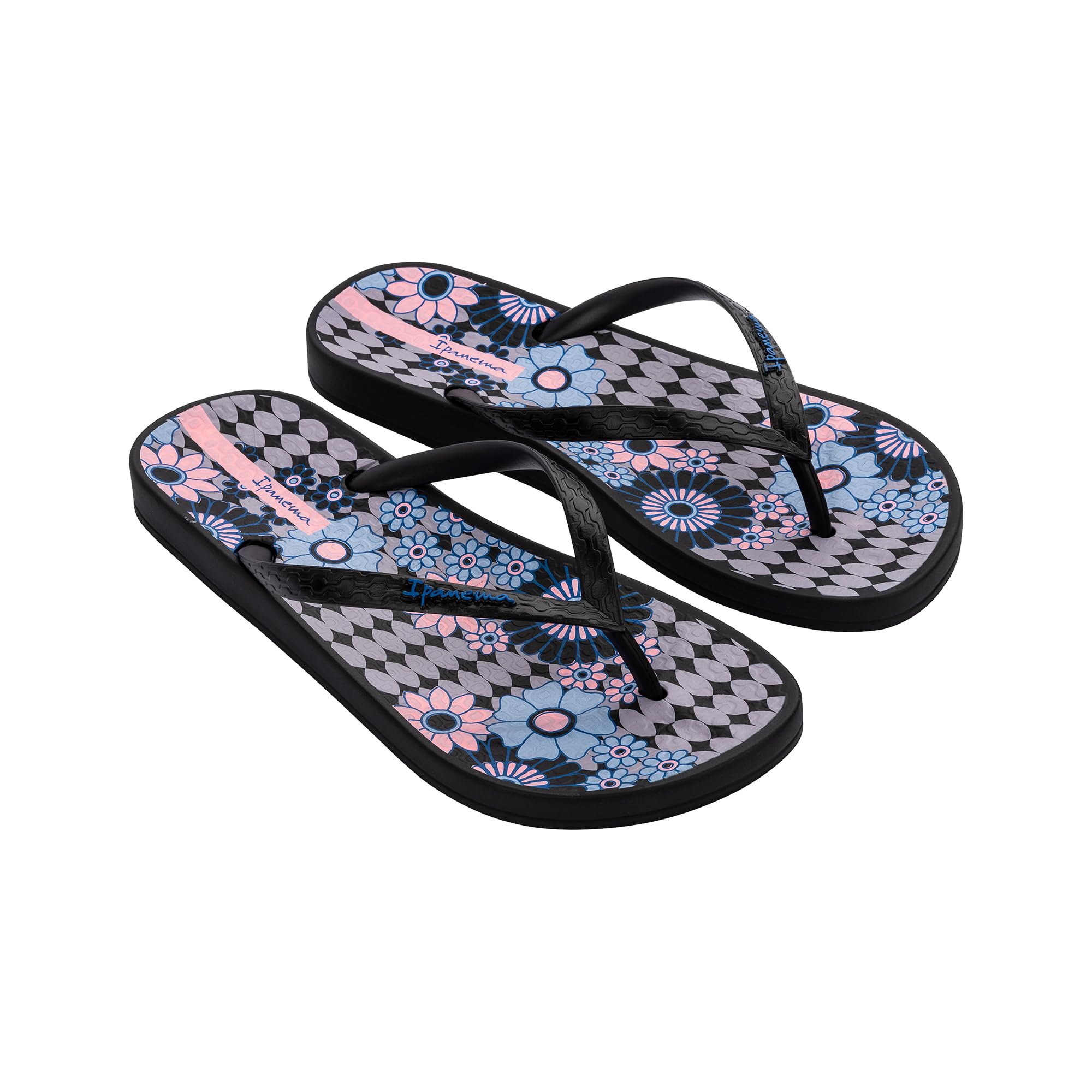 Ipanema Women's Anat. Temas XIV FEM Flip Flops, Black/Grey/Pink, 43 EU, Black Grey Pink, 10 UK