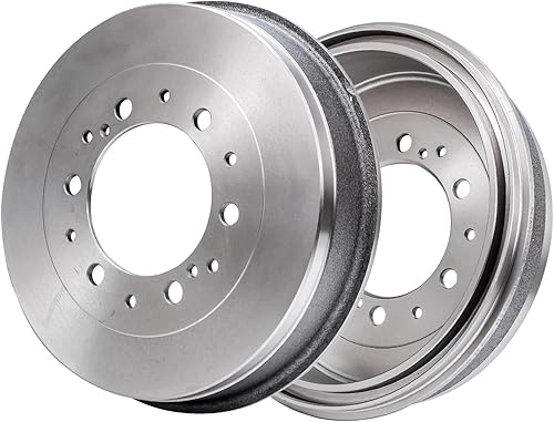 Miniatura 6 de Detroit Axle - Kit de freno trasero para Toyota Tacoma 2005-2019, 6 lengüetas, tambores de freno de disco semi-metálicos 2006 2007 2008 2009 2010