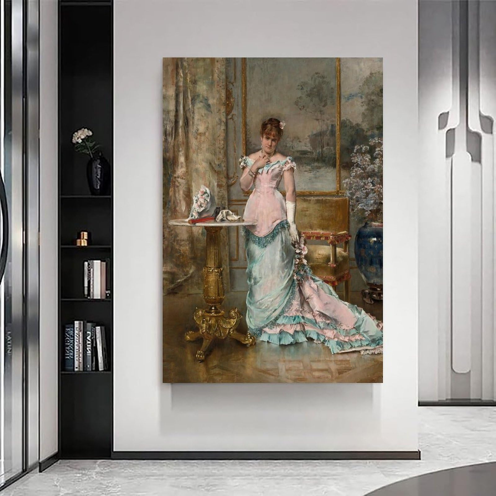 Generisch Avant Le Bal Alfred Stevens Impressionistische Wandkunst
