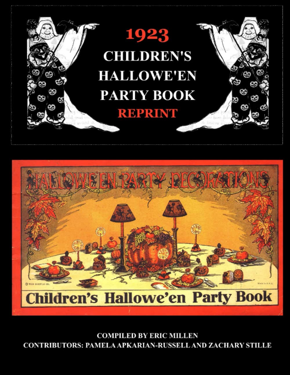 1923 Children's Halloween Party Book Reprint
